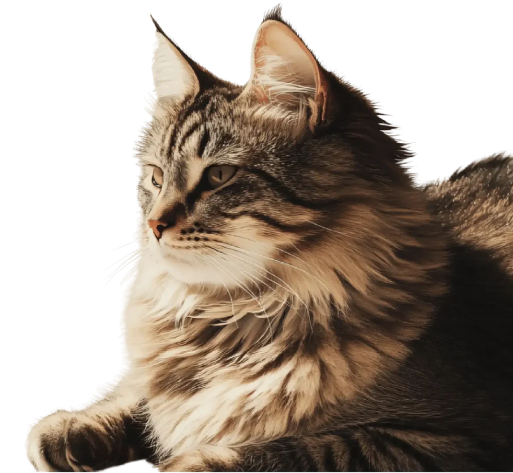 Gato observando su entorno relacionado con etología felina, comportamiento y bienestar animal